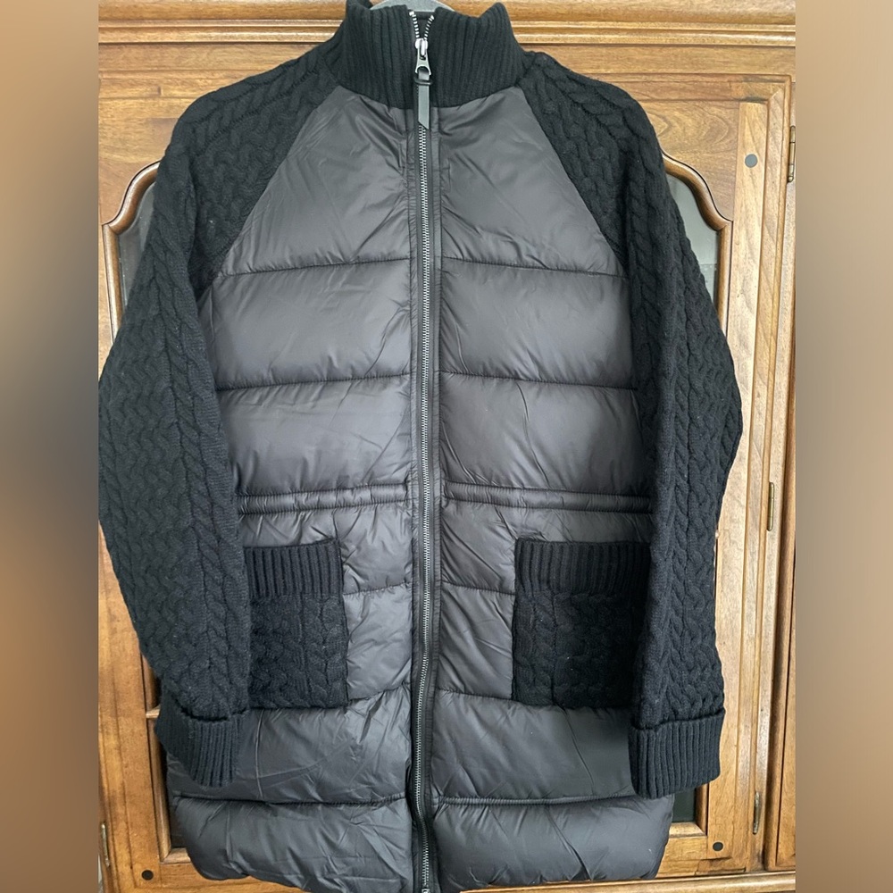 Knitted Bubble Coat